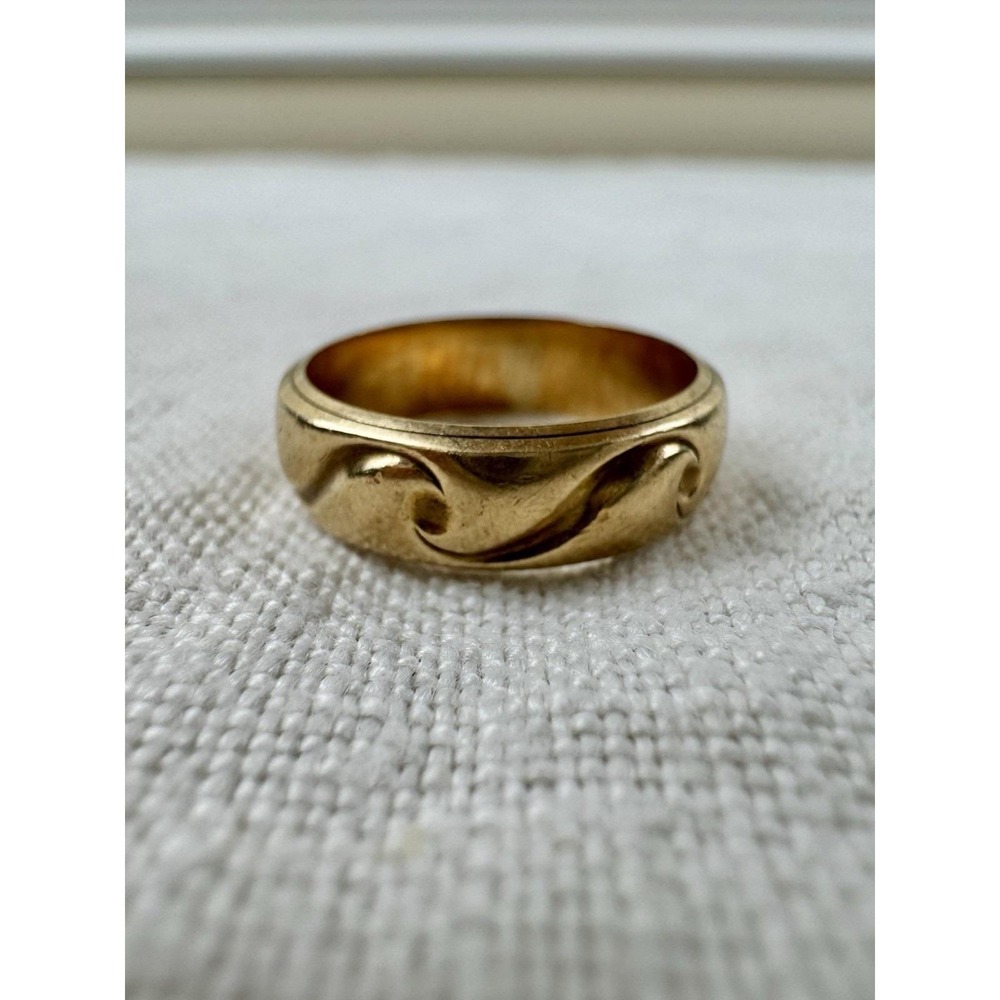Vintage Artcarved 14K Solid Yellow Gold Wedding Band Ring 4.89 grams Sz 6.25